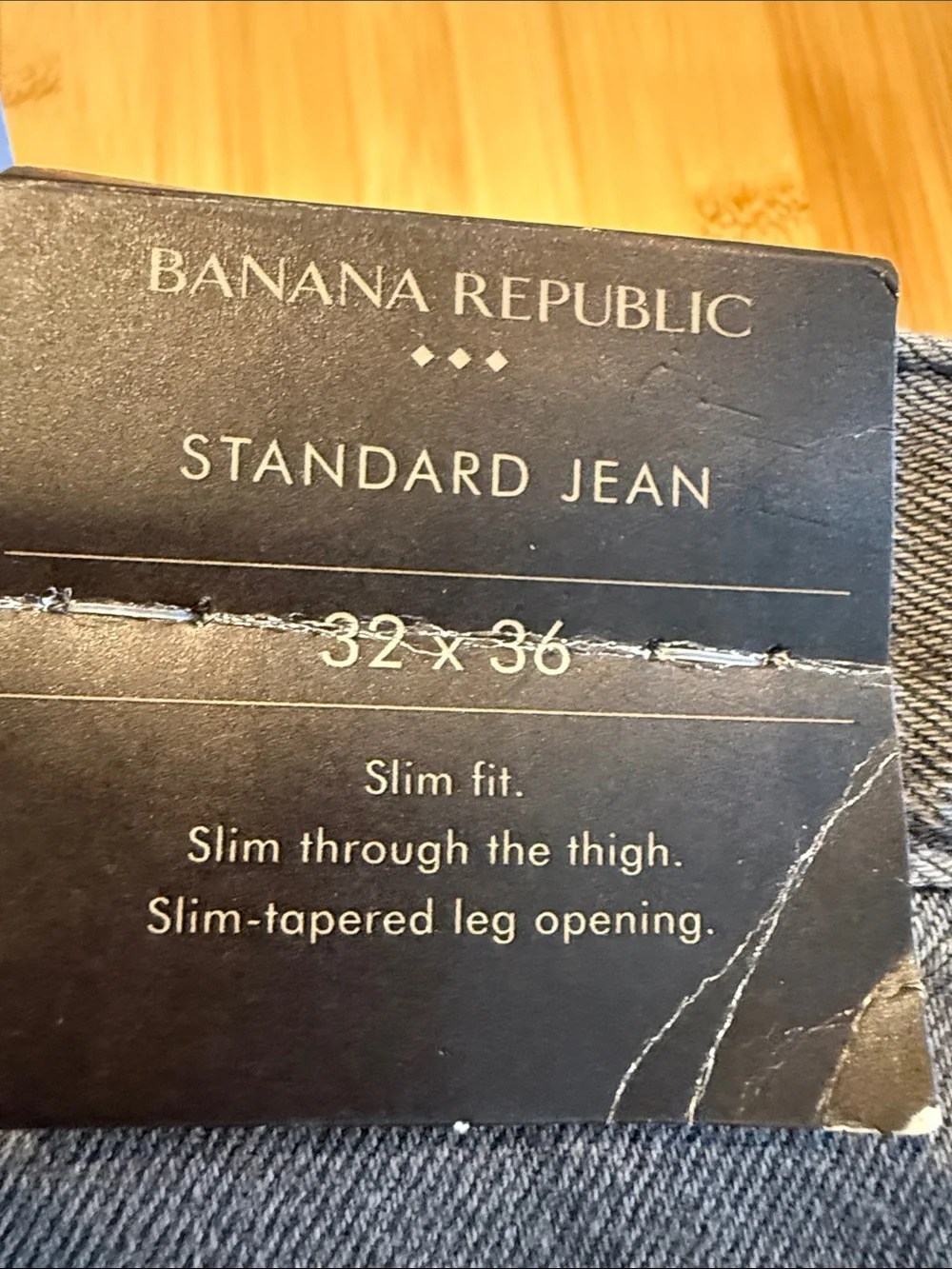 Banana Republic Men's Slim Straight Jeans in Washed Gray
